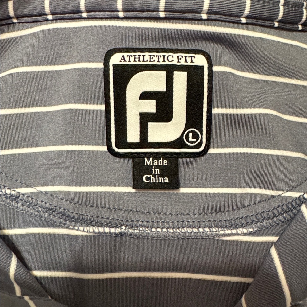 FOOTJOY Men’s polo golf shirt size large - Picture 3 of 4